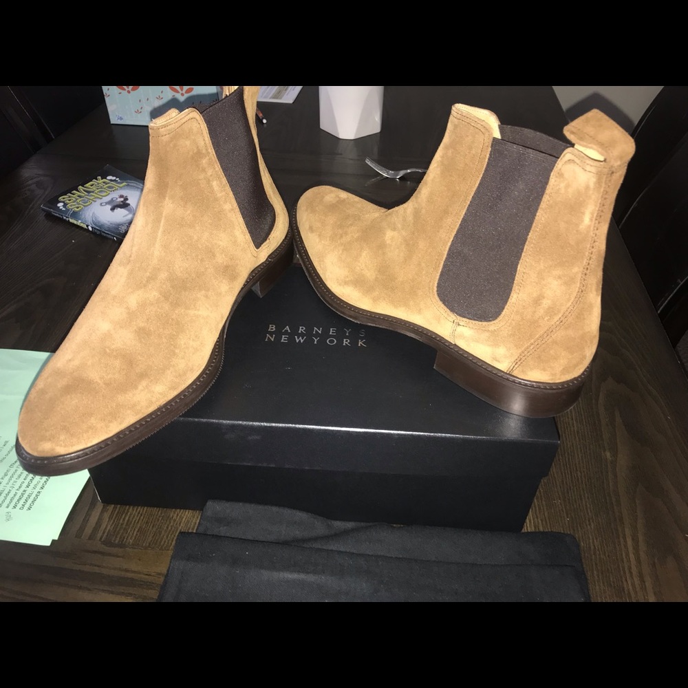 Barney’s made in Italy Suede Boots Size 12M